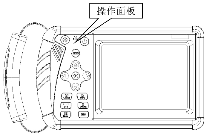獸用b超機操作面板